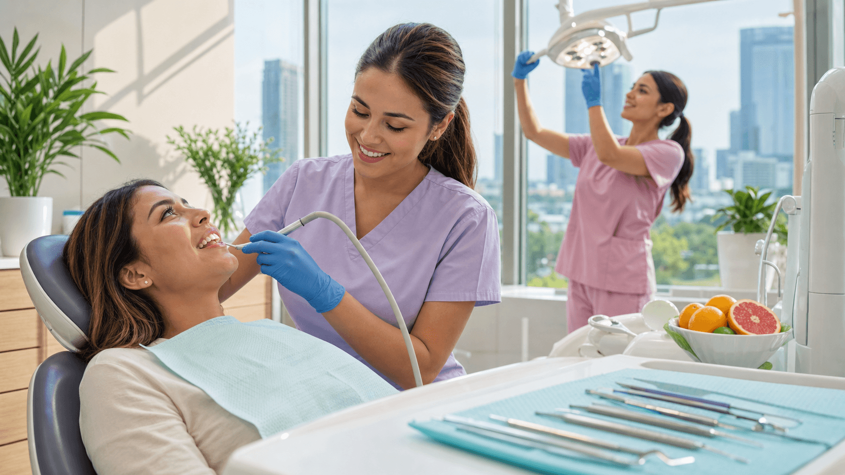 Summer Smile Refresh with Teeth Cleaning in Houston